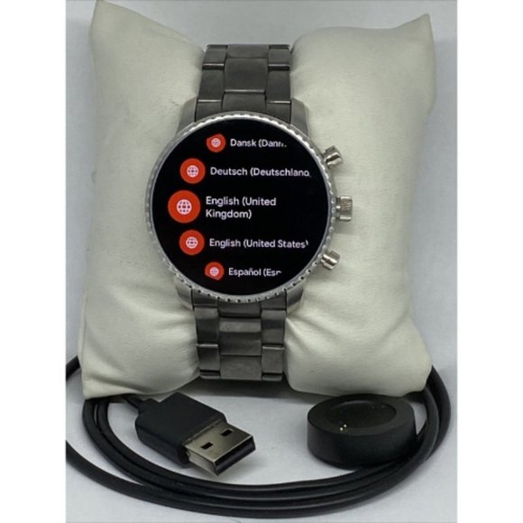 Fossil Accessories | Fossil Gen 4 Silver Dial Smart Watch Ftw41 Pd285 |  Poshmark